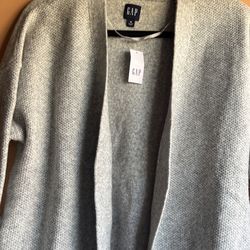 Sweater Marca GAP De Mujer Nuevo Size M Gris