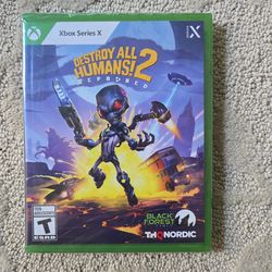 Destroy All Humans 2 Reprobed Xbox Series X Brand New Sealed
