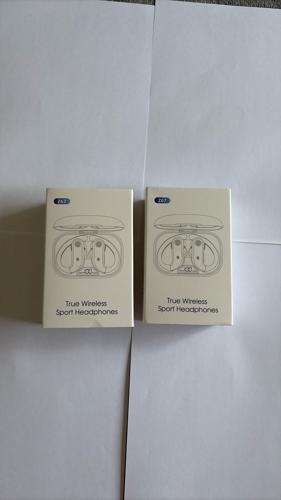 2 TWS Bluetooth Earbuds β With Charging Case | Brand New