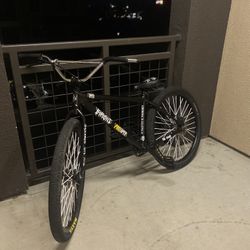 Throne Goon Black Metal Wheelie Bike