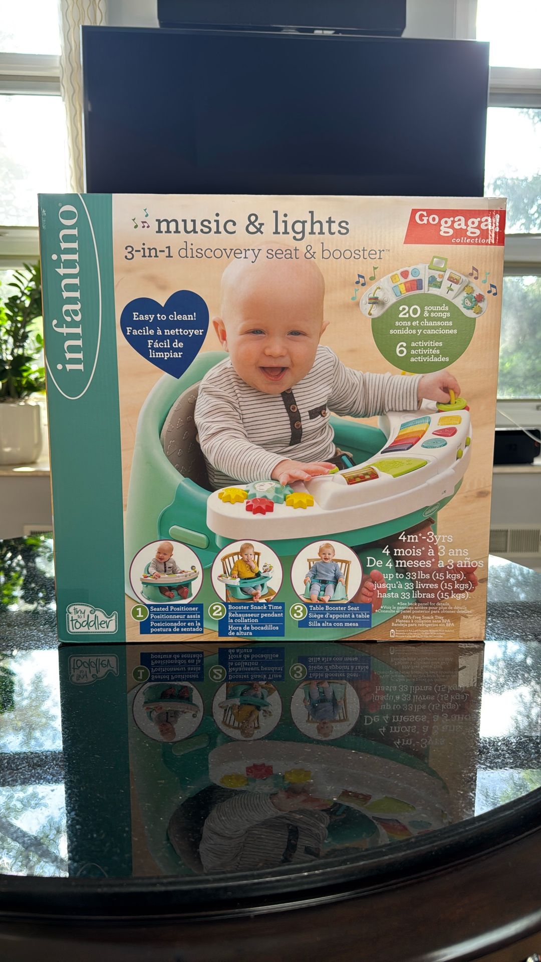 Infantino 3-in-1 Discovery Seat And Booster Brand New In Box