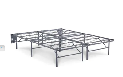 Queen Metal Platform Bed Frame – Strong, Clean, Ready for Fast Pickup