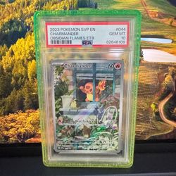 2023 POKEMON SVP EN-SV BLACK STAR PROMO #044 CHARMANDER PSA 10
