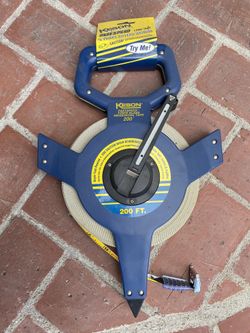 Brand new never Been Used Keson 200ft tape measure