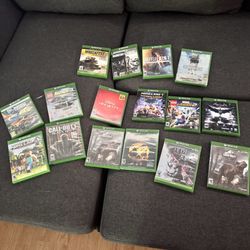 A Bunch Xbox One Games 