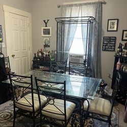 Dining Room Table And Hutch 
