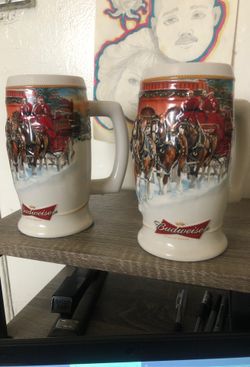 Set of Budweiser Mugs