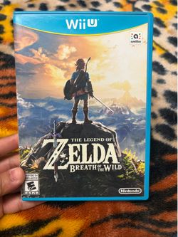 The Legend of Zelda Breath of the wild Nintendo Wii U Game