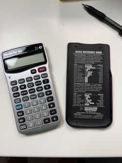 Calculated Industries Qualifier Plus IIIfx Calculator