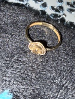 10k solid clove ring size 7