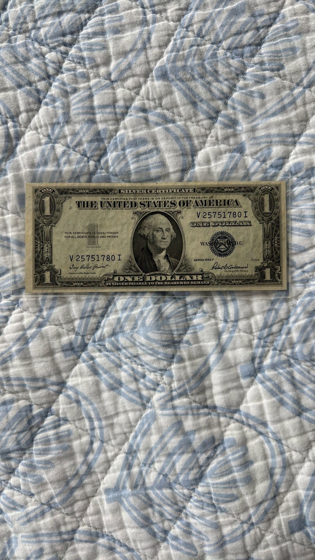 1 Dollar Bill