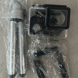 GoPro case with stand 