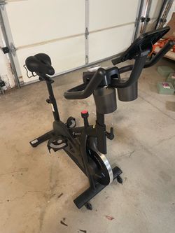 S26 Magnetic Exercise Bike with Dumbbell Rack