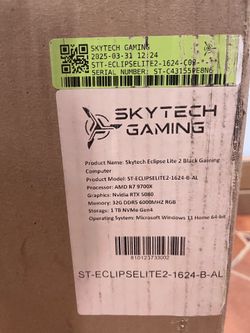 Skytech Eclipse Lite 2 Black Gaining Computer