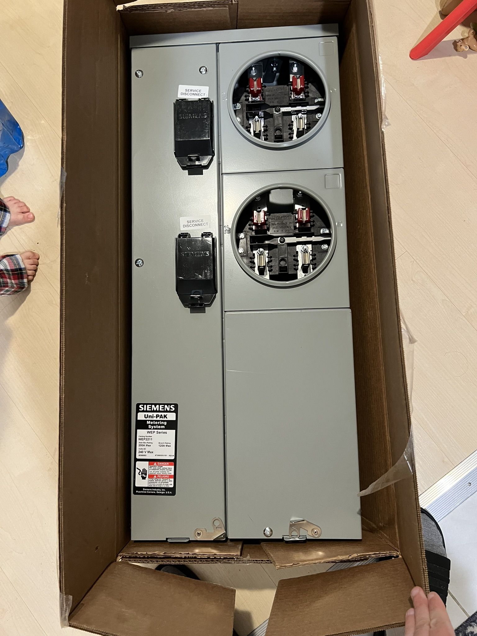 WEP2211 Dual Meter (Brand New) Siemens