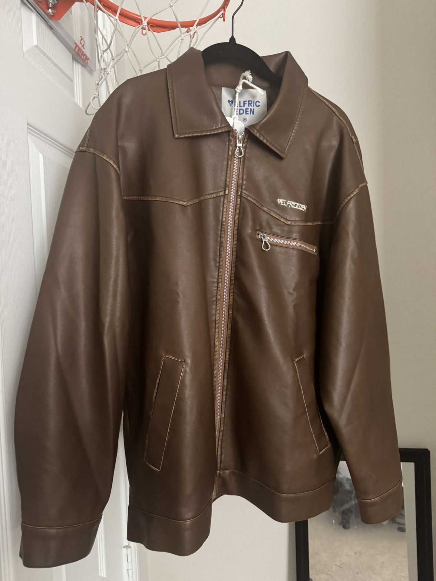 Alferic eden leather jacket