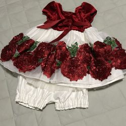 Red Rose Dress 