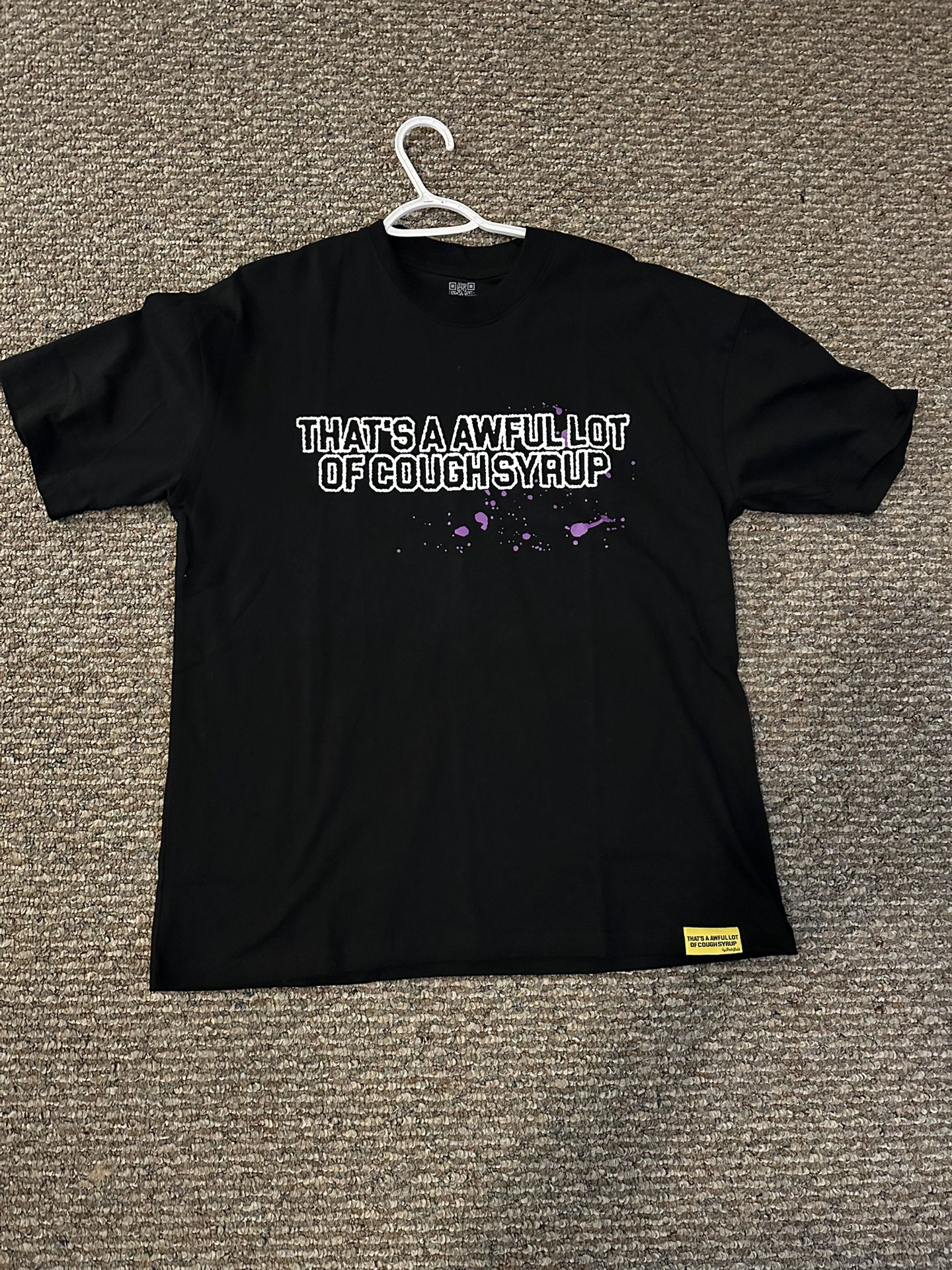 Awful Lot Of Cough Syrup T-Shirt Sz Large