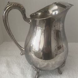 Silver Plated Pitcher