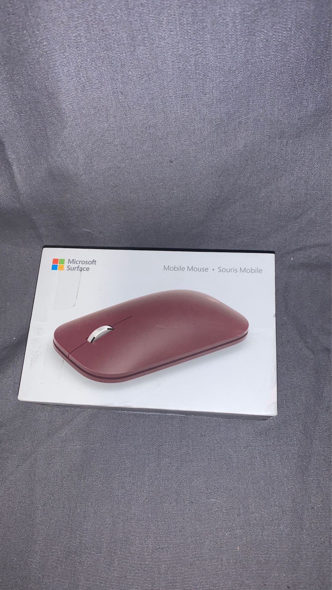 Microsoft Surface Wireless Bluetooth Mouse with BlueTrack Sensor - Burgundy