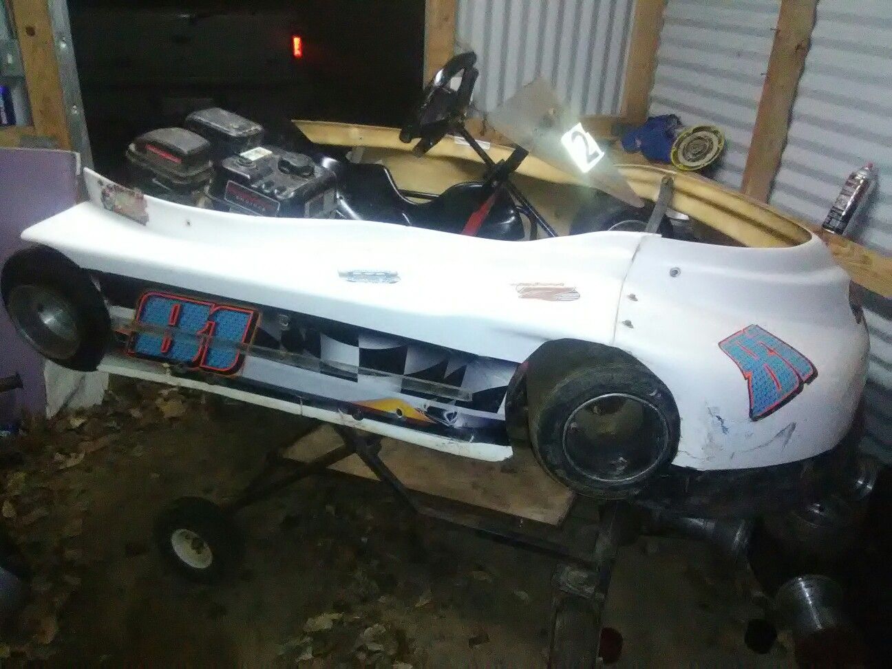 Racing go kart 07 ultramax octane blaze