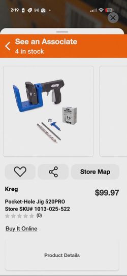 Kreg Pocket-Hole Jig 520PRO