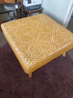 Beautiful Boho Style Large Ottoman/Table