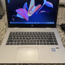 HP ProBook 640 G4 Windows 11 Intel Core i5 Processor 128gb Ssd 8gb Ram - Works Great- Comes With Charger 