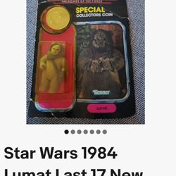 1984 Star Wars Collection Coin Toy Never Been Opened