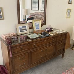 Dresser, Mirror And Night Stand