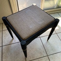 Vintage Black Stool 