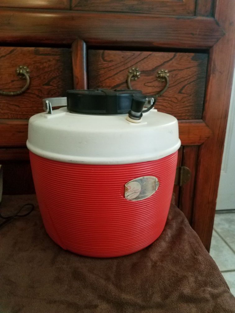 Vintage Camping Water Cooler