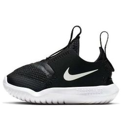 Nike Toddler Flex Runner Slip-On Sneakers 'Black' Bundle - Sizes  4C, 5C, & 6C
