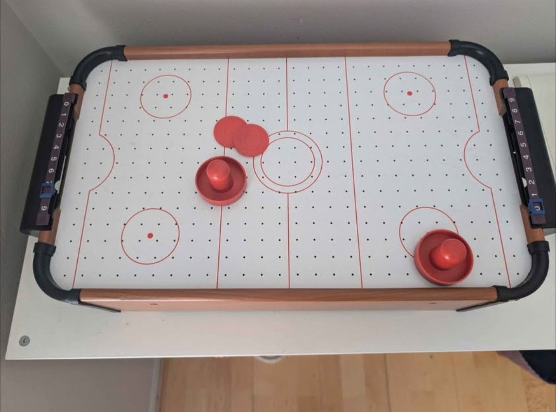 Air hockey mini arcade game 22 inch tabletop