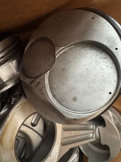 Sbc aluminum rods and forged pistons