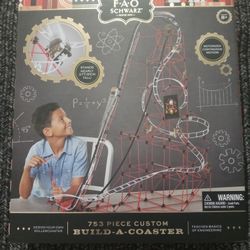 FAO Schwarz Build A Custom Rollercoaster Kit Toy