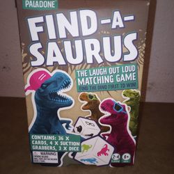 Find-a-saurus Matching Game