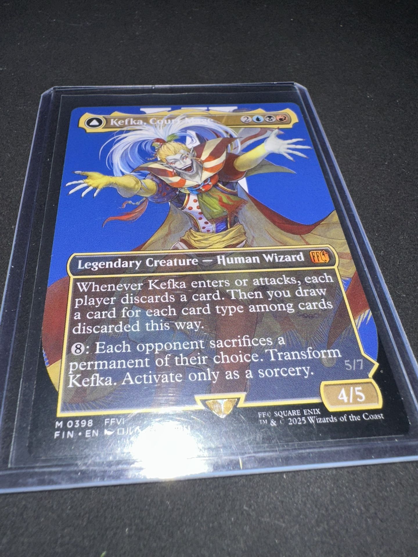 Final Fantasy X Magic : Kefka, Court Mage (borderless)