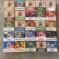 Dr Squatch soap bars