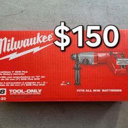 MILWAUKEE M18 ROTARY HAMMER DRILL TOOL-ONLY 
