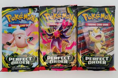 Poke'mon Perfect Order Booster Packs!