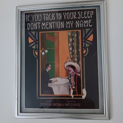 Gift If You Talk In Your Sleep Don't Mention My Name 