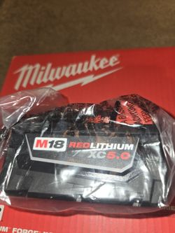 Milwaukee M18 XC5.0 Batteries 