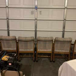 1990 Rolling Dining Chairs