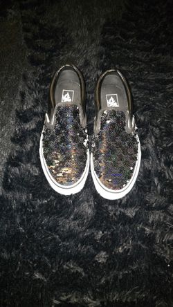 Vans Classic Slip-On Sequin Sneakers