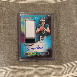 Carson Strong Rookie Autograph