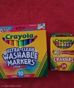 Crayola Markers and Crayons Bundle