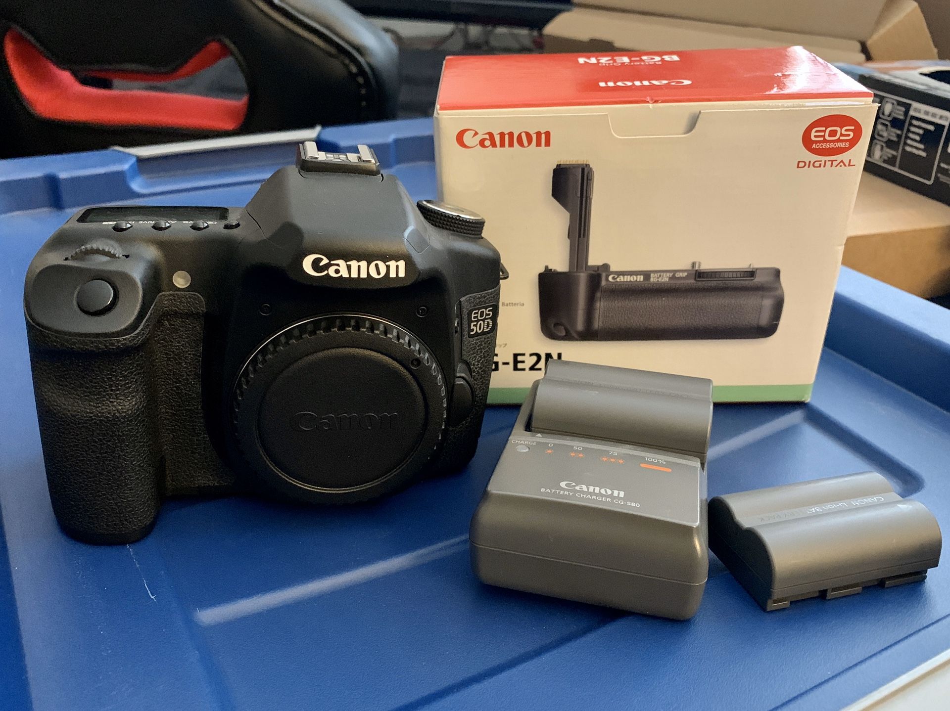 Canon 50D DSLR - with Canon Battery Grip