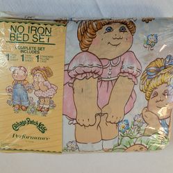 Vintage 1983 Cabbage Patch Kids Twin Sheet Set, New in Package! -  Pickup near 91706