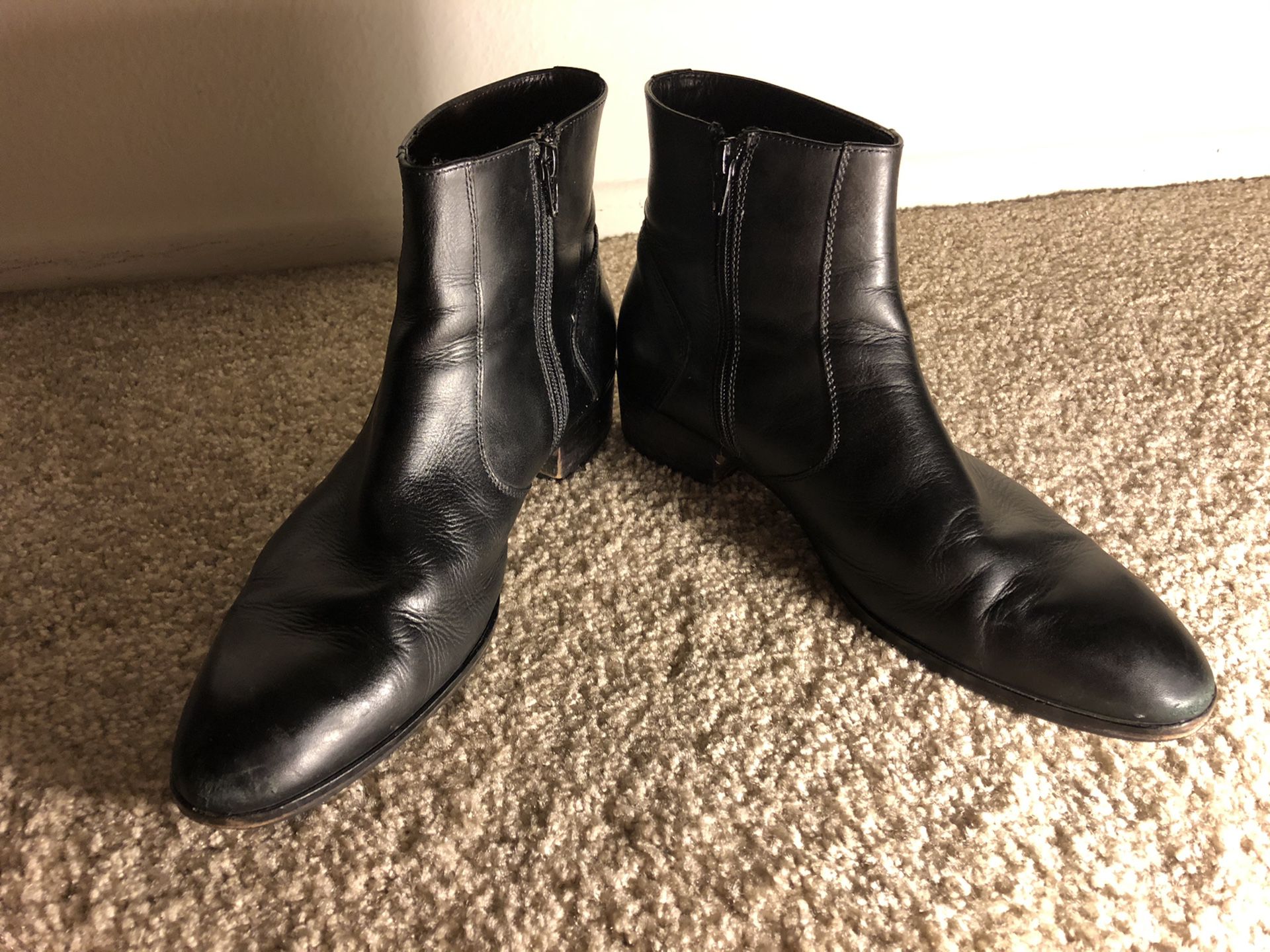 Men’s Bruno Magli Leather Boot (Size 9)